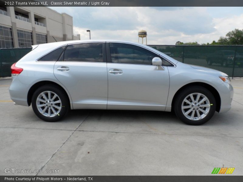 Classic Silver Metallic / Light Gray 2012 Toyota Venza XLE