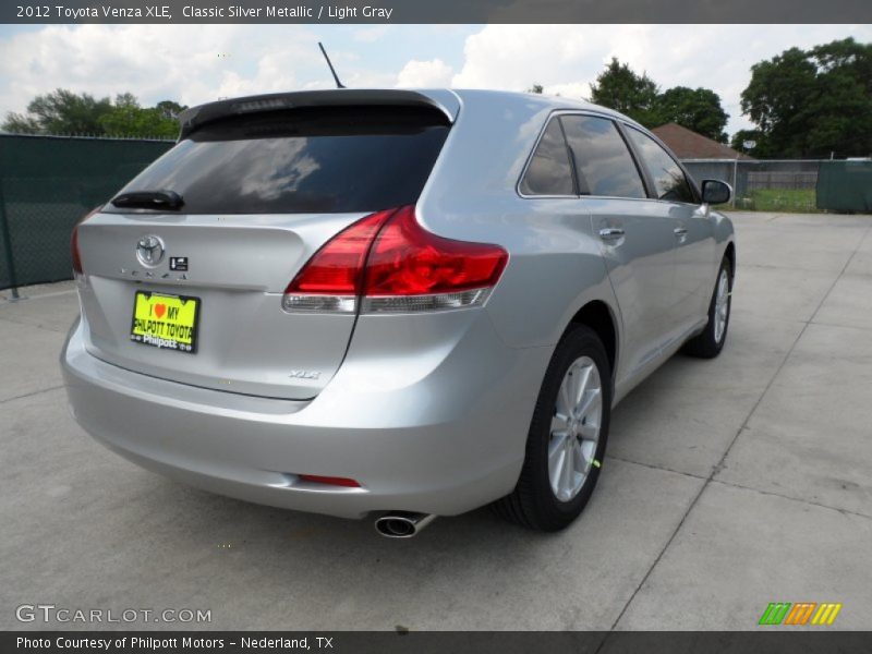 Classic Silver Metallic / Light Gray 2012 Toyota Venza XLE