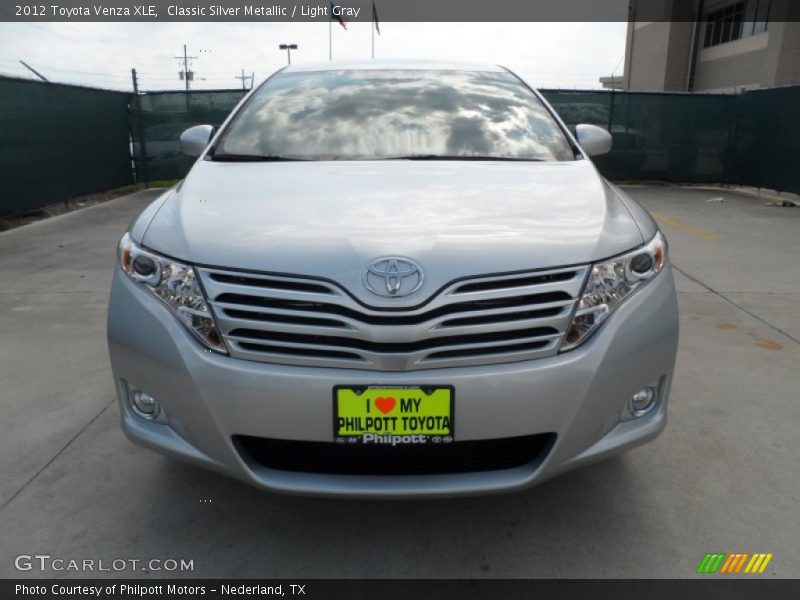 Classic Silver Metallic / Light Gray 2012 Toyota Venza XLE