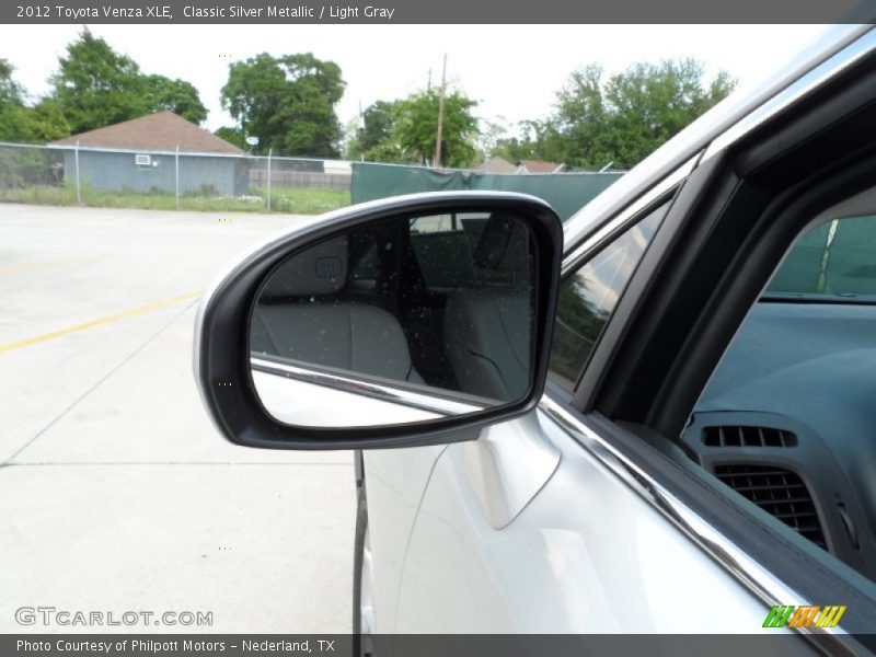 Classic Silver Metallic / Light Gray 2012 Toyota Venza XLE