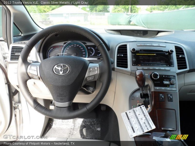 Classic Silver Metallic / Light Gray 2012 Toyota Venza XLE
