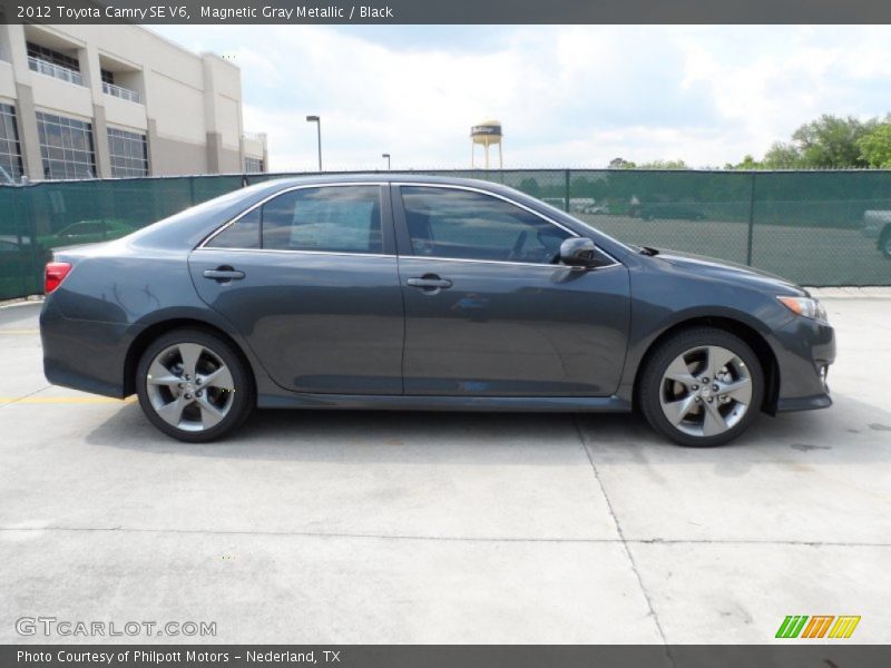 Magnetic Gray Metallic / Black 2012 Toyota Camry SE V6