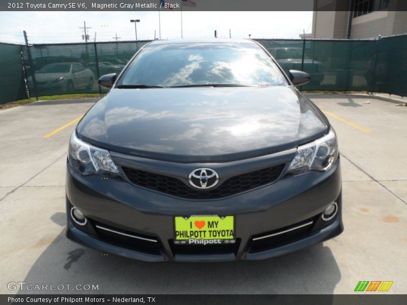 Magnetic Gray Metallic / Black 2012 Toyota Camry SE V6