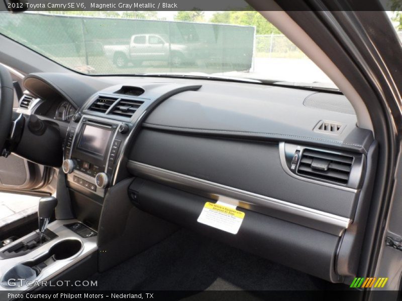 Magnetic Gray Metallic / Black 2012 Toyota Camry SE V6