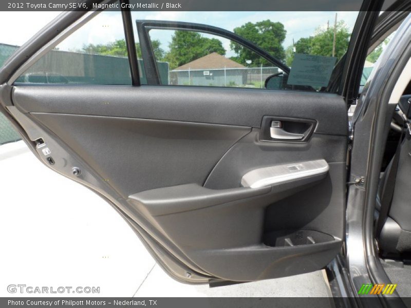 Magnetic Gray Metallic / Black 2012 Toyota Camry SE V6