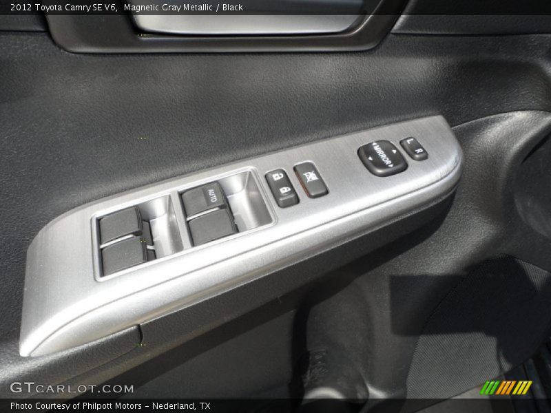 Magnetic Gray Metallic / Black 2012 Toyota Camry SE V6
