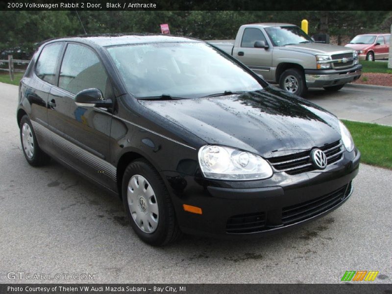 Black / Anthracite 2009 Volkswagen Rabbit 2 Door