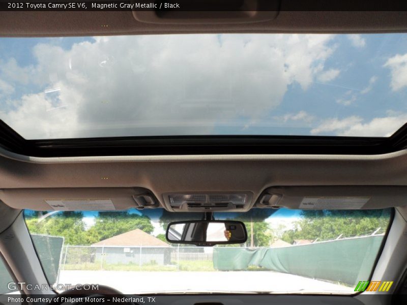 Magnetic Gray Metallic / Black 2012 Toyota Camry SE V6