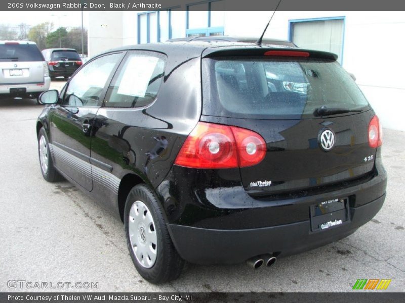 Black / Anthracite 2009 Volkswagen Rabbit 2 Door