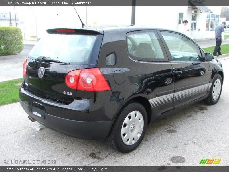 Black / Anthracite 2009 Volkswagen Rabbit 2 Door