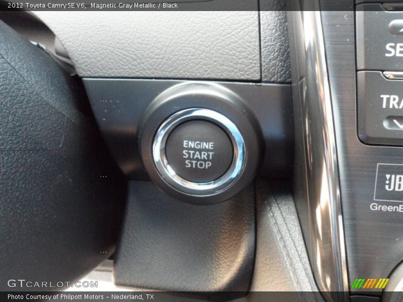 Magnetic Gray Metallic / Black 2012 Toyota Camry SE V6