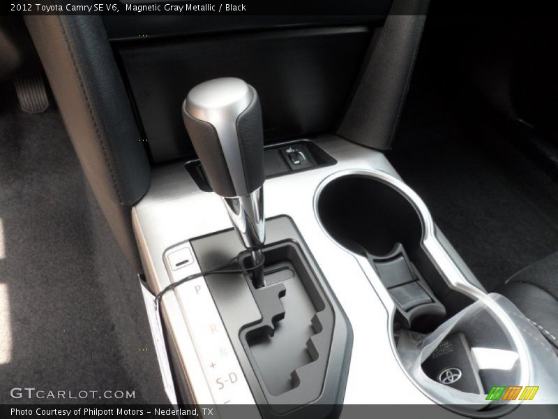Magnetic Gray Metallic / Black 2012 Toyota Camry SE V6