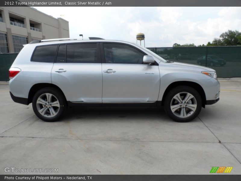 Classic Silver Metallic / Ash 2012 Toyota Highlander Limited