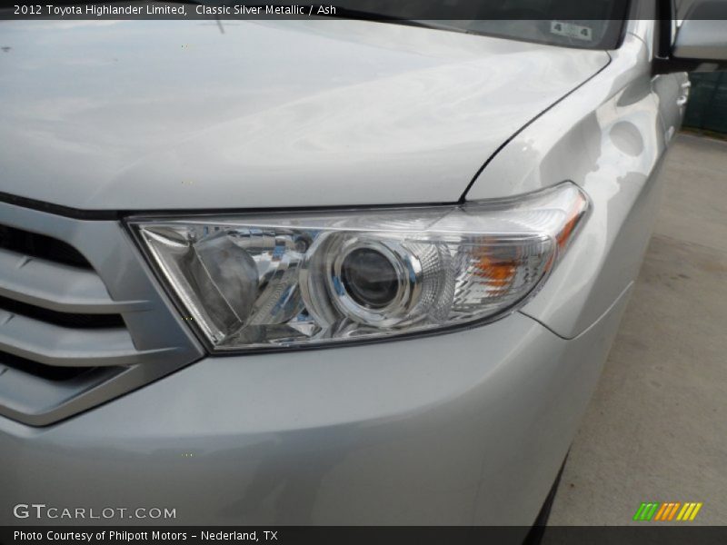 Classic Silver Metallic / Ash 2012 Toyota Highlander Limited