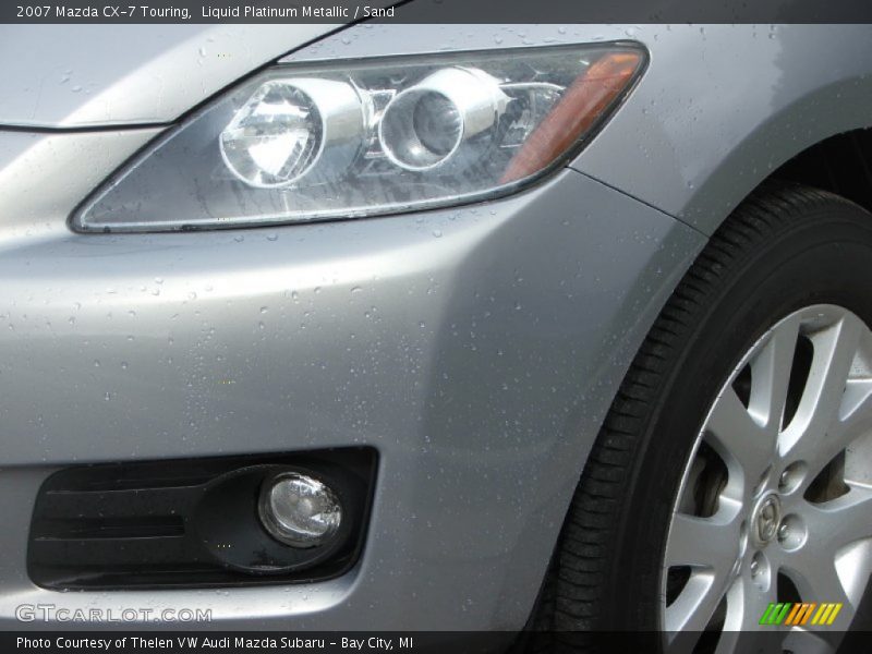 Liquid Platinum Metallic / Sand 2007 Mazda CX-7 Touring