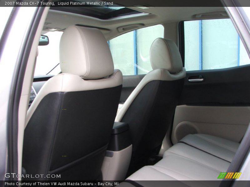 Liquid Platinum Metallic / Sand 2007 Mazda CX-7 Touring