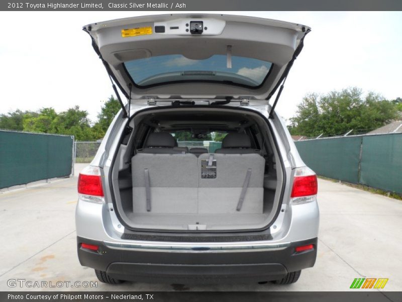 Classic Silver Metallic / Ash 2012 Toyota Highlander Limited