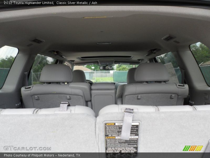 Classic Silver Metallic / Ash 2012 Toyota Highlander Limited