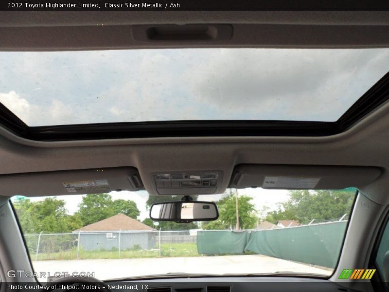 Classic Silver Metallic / Ash 2012 Toyota Highlander Limited
