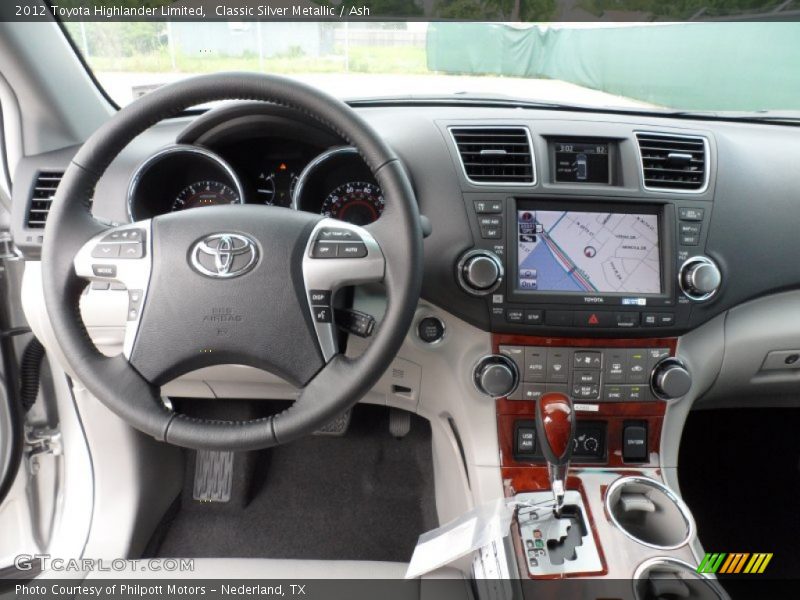 Classic Silver Metallic / Ash 2012 Toyota Highlander Limited