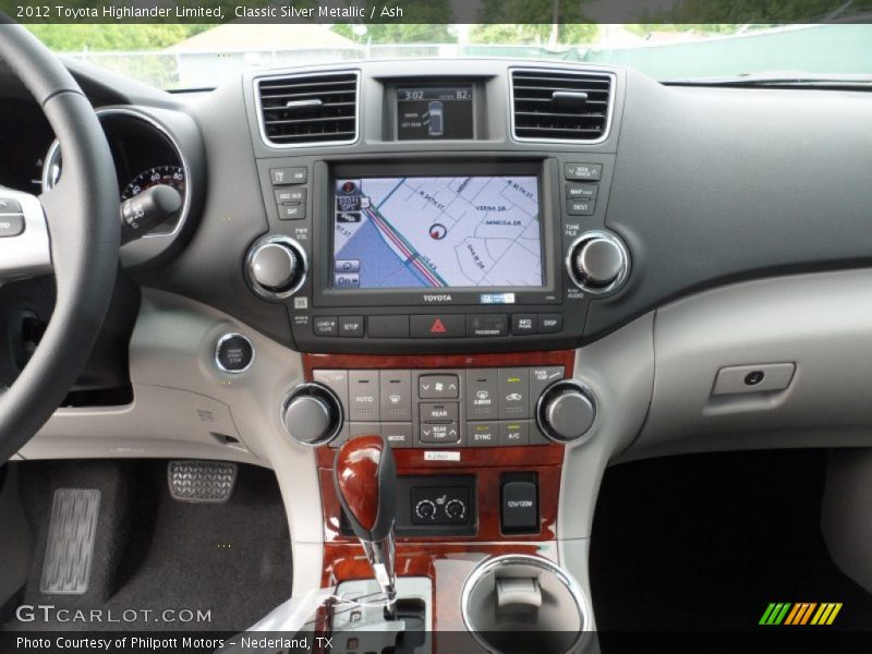 Classic Silver Metallic / Ash 2012 Toyota Highlander Limited