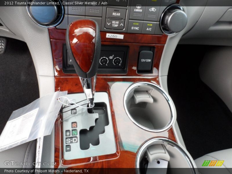 Classic Silver Metallic / Ash 2012 Toyota Highlander Limited