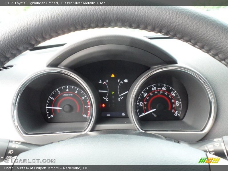 Classic Silver Metallic / Ash 2012 Toyota Highlander Limited