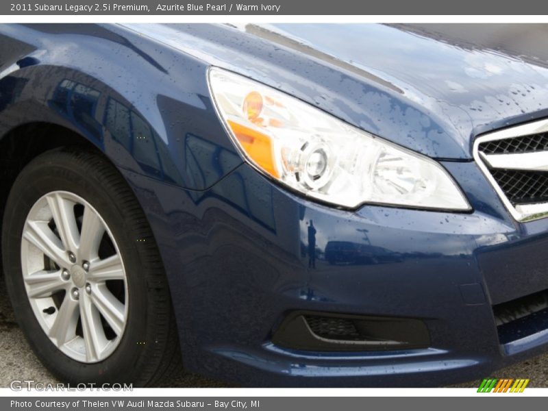 Azurite Blue Pearl / Warm Ivory 2011 Subaru Legacy 2.5i Premium