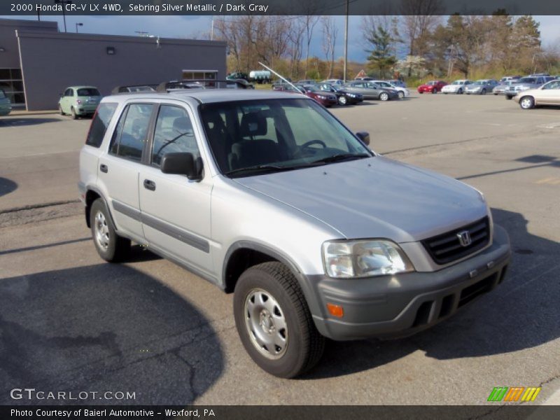 Sebring Silver Metallic / Dark Gray 2000 Honda CR-V LX 4WD