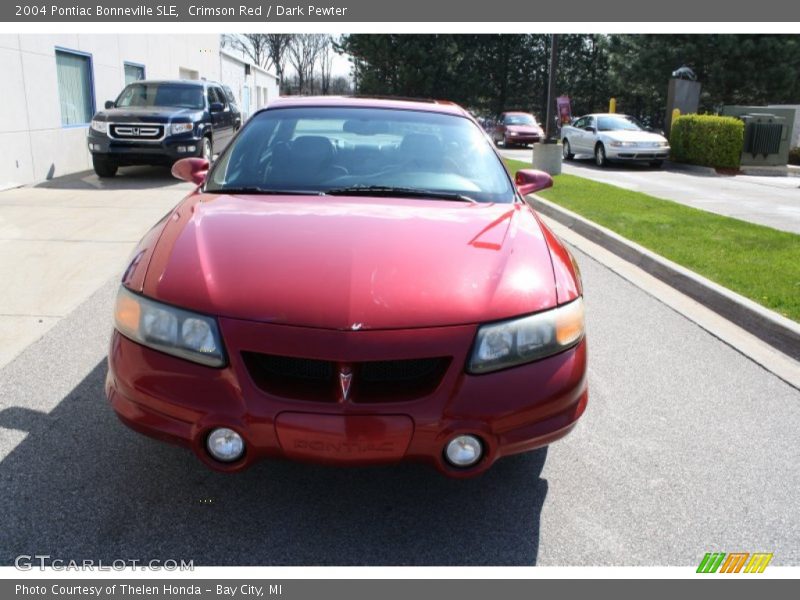 Crimson Red / Dark Pewter 2004 Pontiac Bonneville SLE
