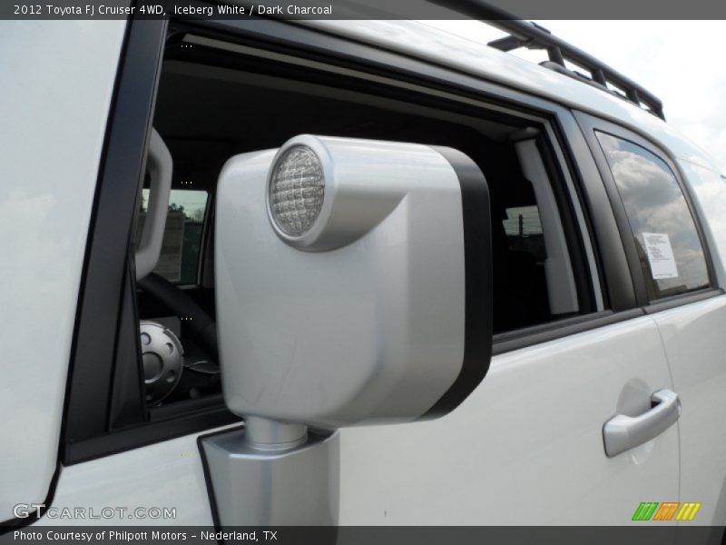 Iceberg White / Dark Charcoal 2012 Toyota FJ Cruiser 4WD