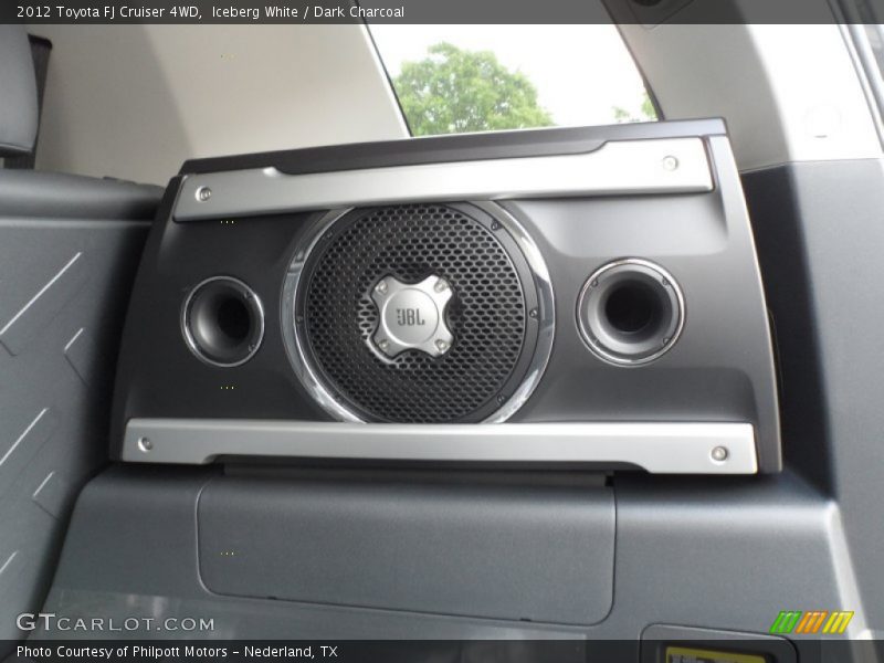 Iceberg White / Dark Charcoal 2012 Toyota FJ Cruiser 4WD