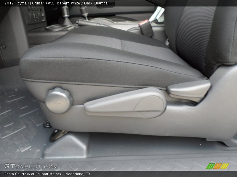 Iceberg White / Dark Charcoal 2012 Toyota FJ Cruiser 4WD