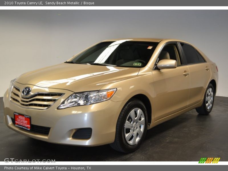 Sandy Beach Metallic / Bisque 2010 Toyota Camry LE