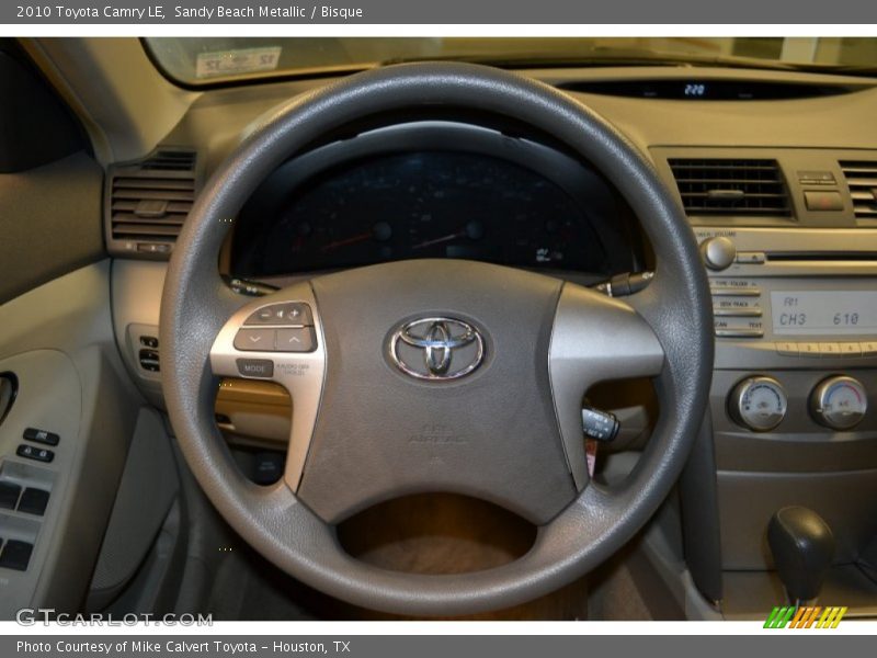 Sandy Beach Metallic / Bisque 2010 Toyota Camry LE