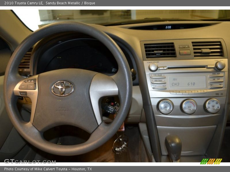 Sandy Beach Metallic / Bisque 2010 Toyota Camry LE