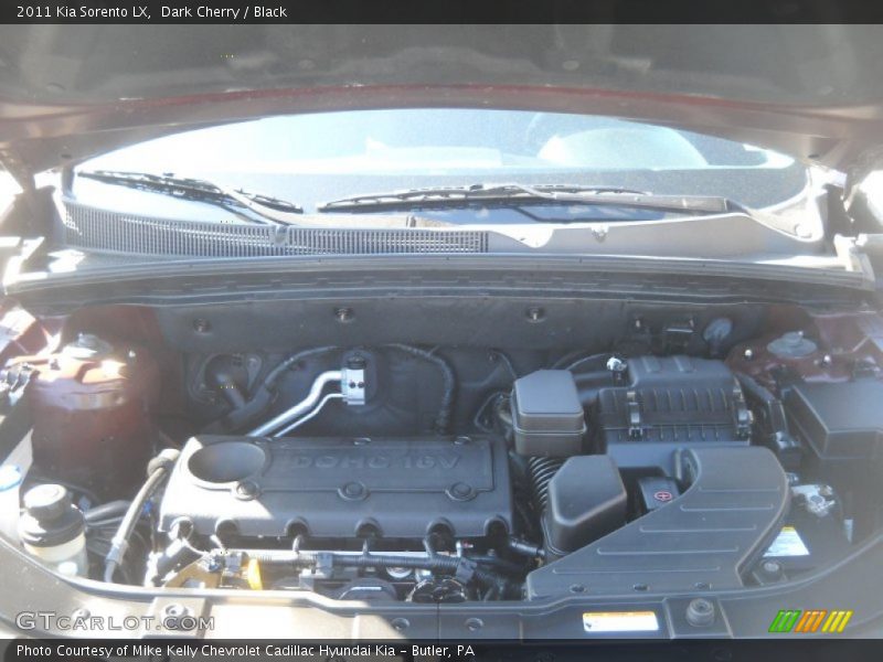 Dark Cherry / Black 2011 Kia Sorento LX