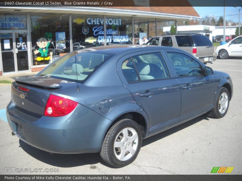 Blue Granite Metallic / Gray 2007 Chevrolet Cobalt LS Sedan