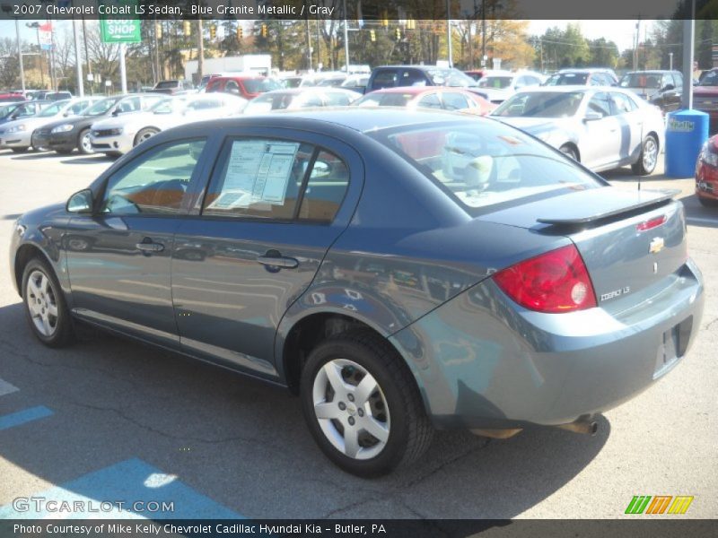 Blue Granite Metallic / Gray 2007 Chevrolet Cobalt LS Sedan