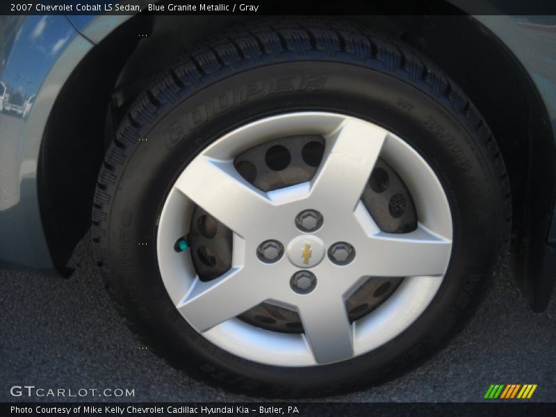 Blue Granite Metallic / Gray 2007 Chevrolet Cobalt LS Sedan