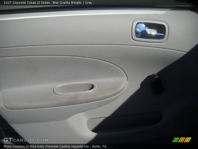 Blue Granite Metallic / Gray 2007 Chevrolet Cobalt LS Sedan