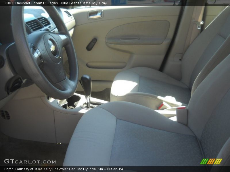 Blue Granite Metallic / Gray 2007 Chevrolet Cobalt LS Sedan