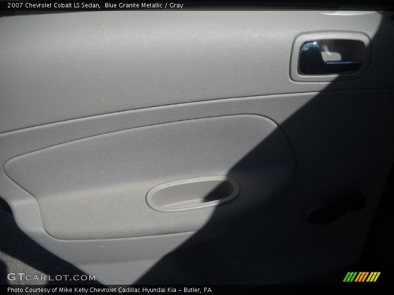 Blue Granite Metallic / Gray 2007 Chevrolet Cobalt LS Sedan