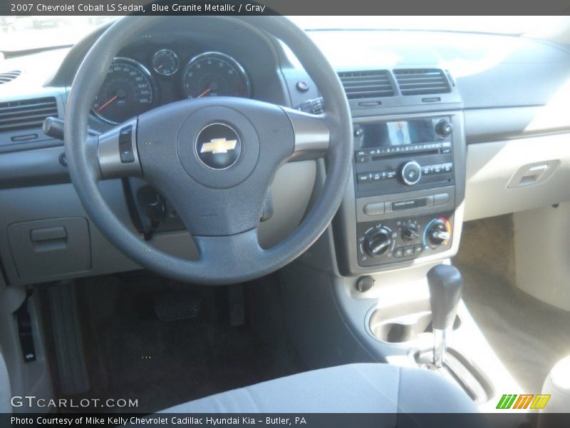 Blue Granite Metallic / Gray 2007 Chevrolet Cobalt LS Sedan