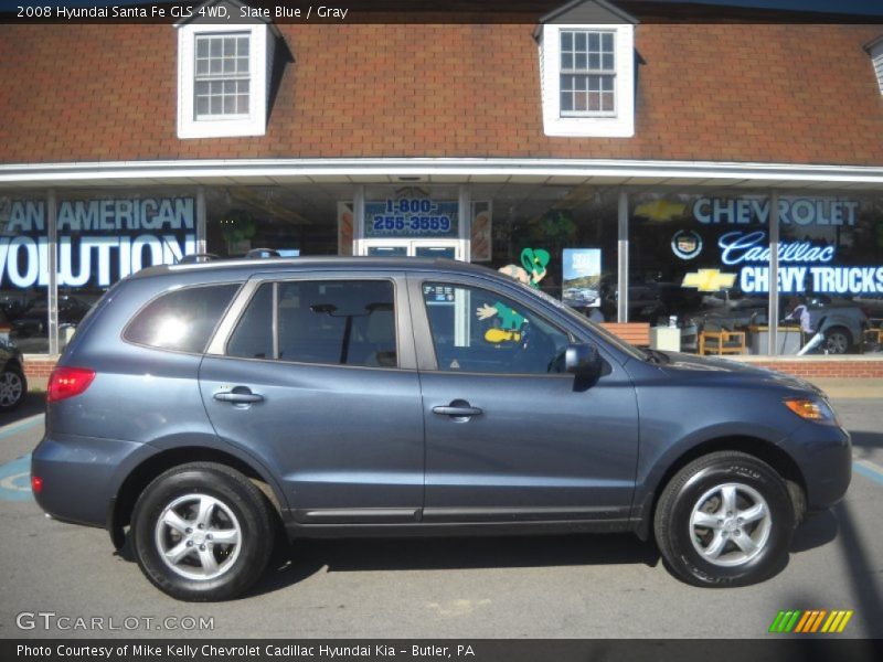 Slate Blue / Gray 2008 Hyundai Santa Fe GLS 4WD