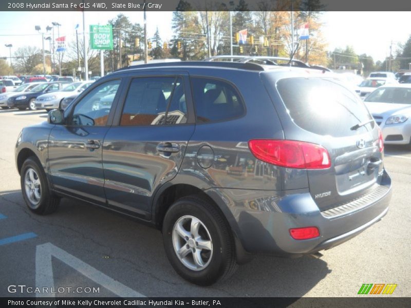 Slate Blue / Gray 2008 Hyundai Santa Fe GLS 4WD