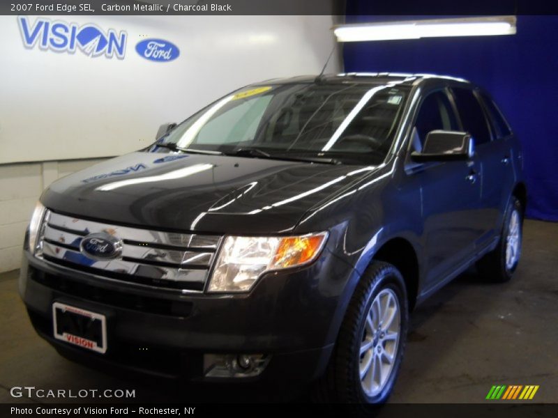 Carbon Metallic / Charcoal Black 2007 Ford Edge SEL