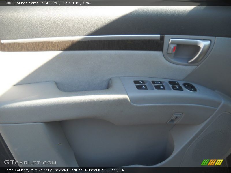 Slate Blue / Gray 2008 Hyundai Santa Fe GLS 4WD