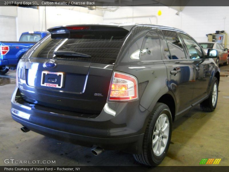 Carbon Metallic / Charcoal Black 2007 Ford Edge SEL