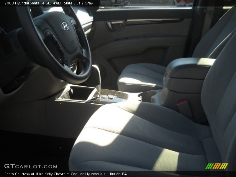 Slate Blue / Gray 2008 Hyundai Santa Fe GLS 4WD